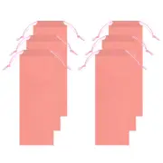 6pcs Umbrella Bags 13.8"x4.7" Wet Umbrella Sleeve Cover with Drawstring, Pink