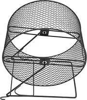 Totority Quiet Hamster Running Wheel Durable Exercise Wheel with Bracket for Pets for Dwarf Hamsters and Gerbils Fun and Comfortable Plaything for Pet Health