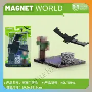 Magnetic World Magnetic doll Animal building blocks Magnetic building blocks var
