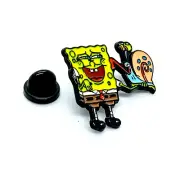SPONGEBOB SQUAREPANTS PIN Friendly Gary Nickelodeon Cartoon Gift Cartoon Brooch