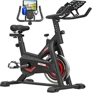 Exercise Bikes Stationary,Exercise Bike for Home Indoor Cycling Bike for Home Cardio Gym,Workout Bike with 35 LBS Flywheel