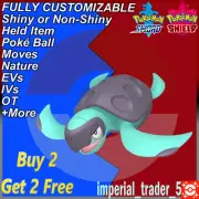Pokémon Sword and Shield ✨ Shiny Tirtouga ✨ W/ Best 6IV Customizable