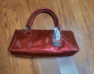Primeware Wine Clutch Candy Burgundy Wine Tote, Lunch Box- Corkscrew included