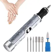 Electric Nail Drill - Professional Nail Drill Machine, Cordless Electric Nail Drill | Adjustable Speed Electric Nail Drill, Acrylic Nail Tools For Edge Shaping Polishing Grinding Nursing Peeling
