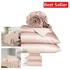 Blush Pink 800 Thread Count Luxury Cotton Sheets Set - Fits California King Beds