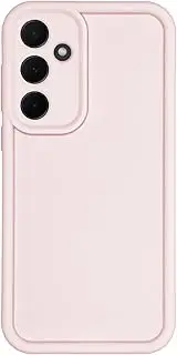Case for Samsung Galaxy A15,Enhanced Camera Protection,Slim Anti Scratch Case for Women Girls,Shockproof Soft TPU Protective Cover for Samsung Galaxy A15-Pink