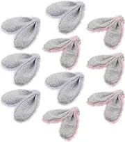 Easter Bunny Ears DIY Supplies 10pcs Craft Kit for Girls Hair Accessories Bunny Ears Ornament