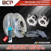 Rear Wheel Bearing Hub Ass Brake Rotor Pad Kit for Subaru Liberty BL BP EJ252