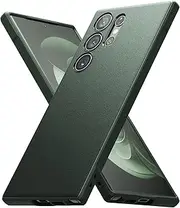 [Ringke] Onyx [Feels Good in The Hand] Compatible with Samsung Galaxy S23 Ultra Case 5G,Anti-Fingerprint Technology Non-Slip Enhanced Grip Smudge Proof Cover Designed for-Dark Green,(SS-GS23U-ONX-DGRN)