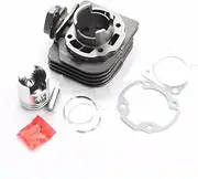 WOODEY 50cc Cylinder Kit & Piston Kit & Cylinder Gasket for S&uzuki Address 50 Aj 50 Zz Sepia Ap50 Estilete 50 41mm/10mm