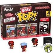 Funko Bitty Pop Marvel Deadpool Bathtime 4 Pack with Mystery Chase Figure
