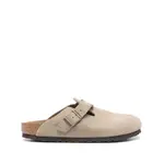 [Birkenstock] Birkenstock Boston Suede Sandals 46 IT NEUTRALS