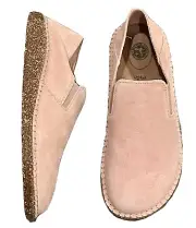 NEW Birkenstock Callan Convertible Loafer Blush Suede Sz 38 NARROW