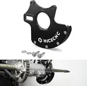 NICECNC Rear Caliper Bracket Compatible with Honda TRX450R 2010-2014,TRX450ER Electric Start 2006-2009 2011-2014,TRX450R Kick Start 2006-2009 2012 Black,See Fitments,Replacement for 43211-HP1-000