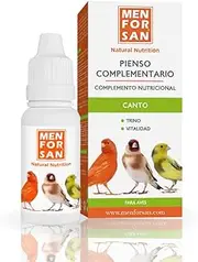 MENFORSAN Complementary Food for Singing Birds | to Stimulate Singing and Trilling | 30ml