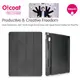 【東西商店】Ozaki O!coat Slim-Y Versatile iPad Pro多角度智慧型保護套(含Apple Pencil 筆夾) , 黑色