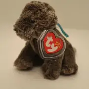 Original Beanie Baby "Frisbee" the Dog 2001 Retired Mint Cond with Tags Rare Ty