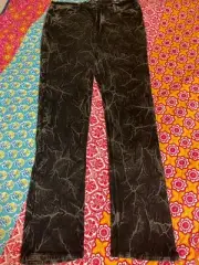 PRPS Camaro Fit Slim Zip Flare Jeans Sz 36 New