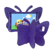 Catzon Butterfly Samsung Tablet Case for Galaxy Tab A8 10.5 Inch 2021 (SM-X200/SM-X205/SM-X207)-Purple