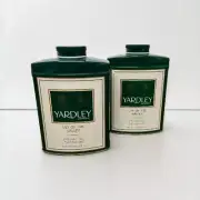 2 Yardley of London Perfumed TALC, Lily of The Valley, Lot Of 2 - 7 Oz Each