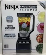 New, Ninja SMOOTHIEiQ Blender 1400 Watts - 72 oz. Pitcher, Auto-IQ
