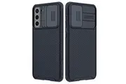 Nillkin For Samsung Galaxy S21 FE Case, CamShield Series Slim Stylish Protective Case with Slide Camera Cover (Black)