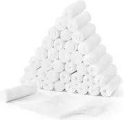 20 Rolls Gauze Bandage Rolls Elastic Stretch Gauze Rolls Medical Gauze Stretch Roll Tape Self-Adherent Tape Pressure Wrap Bandage Rolls First Aid Tape Conforming Stretch Gauze Bandage Rolls,5cm x 4.5m