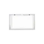 Premium Shoe Box Storage Organizer Side Display WHITE