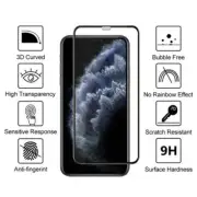 For Apple iPhone 11 Silk Printing Clear Tempered Glass Screen Protector