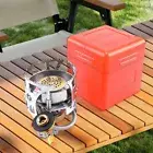 Folding Furnace With Storage Bag Portable Gas Stove For Cooking Hiking Picnic *A
