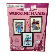 Steele Family #910 Her Working Hands VTG 1982 Cross Stitch Leaflet By Vanessa