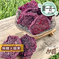 在飛比找PChome24h購物優惠-無糖紅火龍果乾 大包裝(買一送一共2包) 天然果乾 火龍果 