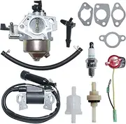 Carburetor Carb Ignition Coil For Fits For Hon/da GX390 13HP GX 390 Lawn Mower Engine Motor On off Stop Switch Fuel Joint Filter Kit