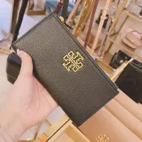 在飛比找蝦皮購物優惠-Tory Burch Britten 對開長夾