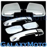 07-12 TOYOTA TUNDRA DOUBLE CAB Mirror+Chrome 4 Door Handle no Passenger KH Cover