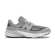 New Balance 990 V6 D 女鞋 灰銀色 寬楦 美製 麂皮 復古 拼接 休閒鞋 W990GL6