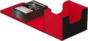 Ultimate Guard 100+ Synergy Sidewinder Deck Box, Black/Red