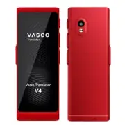 Vasco Translator V4 Ruby Red Language Device 108 Languages Lifetime Free Data