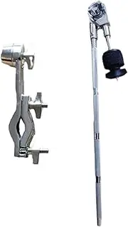 rockible Percussion Instrument Part Cymbal Stand Extension Arm Drum Accessories Professional Cymbal Holder for Performance Concert