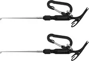 LT Easiyl 2Pcs Fishing Loop Tyer and Quick Knot Tool Fishing Hook Remover Tools Fishing Hook Remover Knot Tying 3 in 1 Fishing Accessories