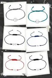 40 Sterling Silver 925 Corded Cord Bracelets Jewellery Job lot Bundle Wholesale