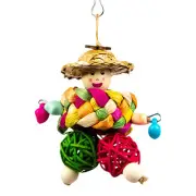 Parakeet Chewing Accessory Bird Chewing Toys Parrot Cage Accessories for Conure