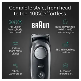 [4美國直購] Braun AIO9440 13合1 多功能造型器 電動刮鬍刀 Series 9 9440 1年保固