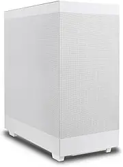 Rosewill Helium Flow White Mid Tower Computer Gaming Case, Mesh Panel, ATX, Tool-Less, High-Airflow, 1x 120mm PWM Fan