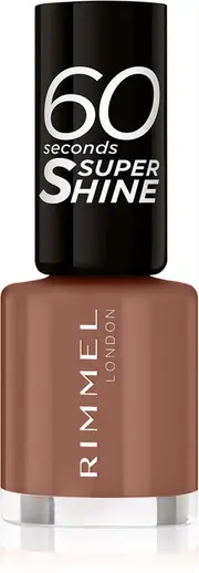 Rimmel 60 Seconds Super Shine Nail Polish Color 101 Taupe Throwback 8 ml