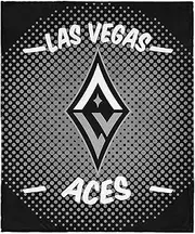 NORTHWEST WNBA Las Vegas Aces Bounce Pass Silk Touch Throw Blanket, 50 x 60 inches