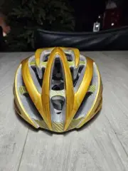 Giro Atmos Cycling Helmet + Pod Lance Armstrong Lone Star SMALL gold