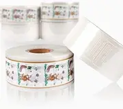 Heat Transfer Pet Film Dtf Film Roll 60cm 33cm Double Side Hot Peel Dtf Paper Double Printing 30cm 42cm Dtf Film White