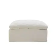 [James Lane] Cloud Deep Ottoman Muse Flax