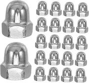 Stainless Steel Acorn Cap Nuts Hexagon Nuts for Fence Post Cap Rustproof Hardware Covers